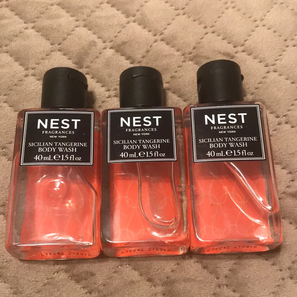NEST Fragrances Body Wash sample set
